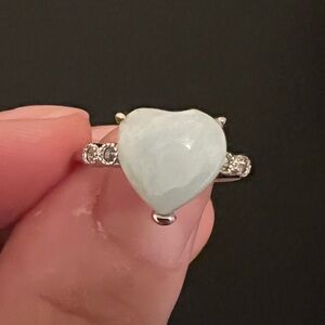 Crystal Heart Ring